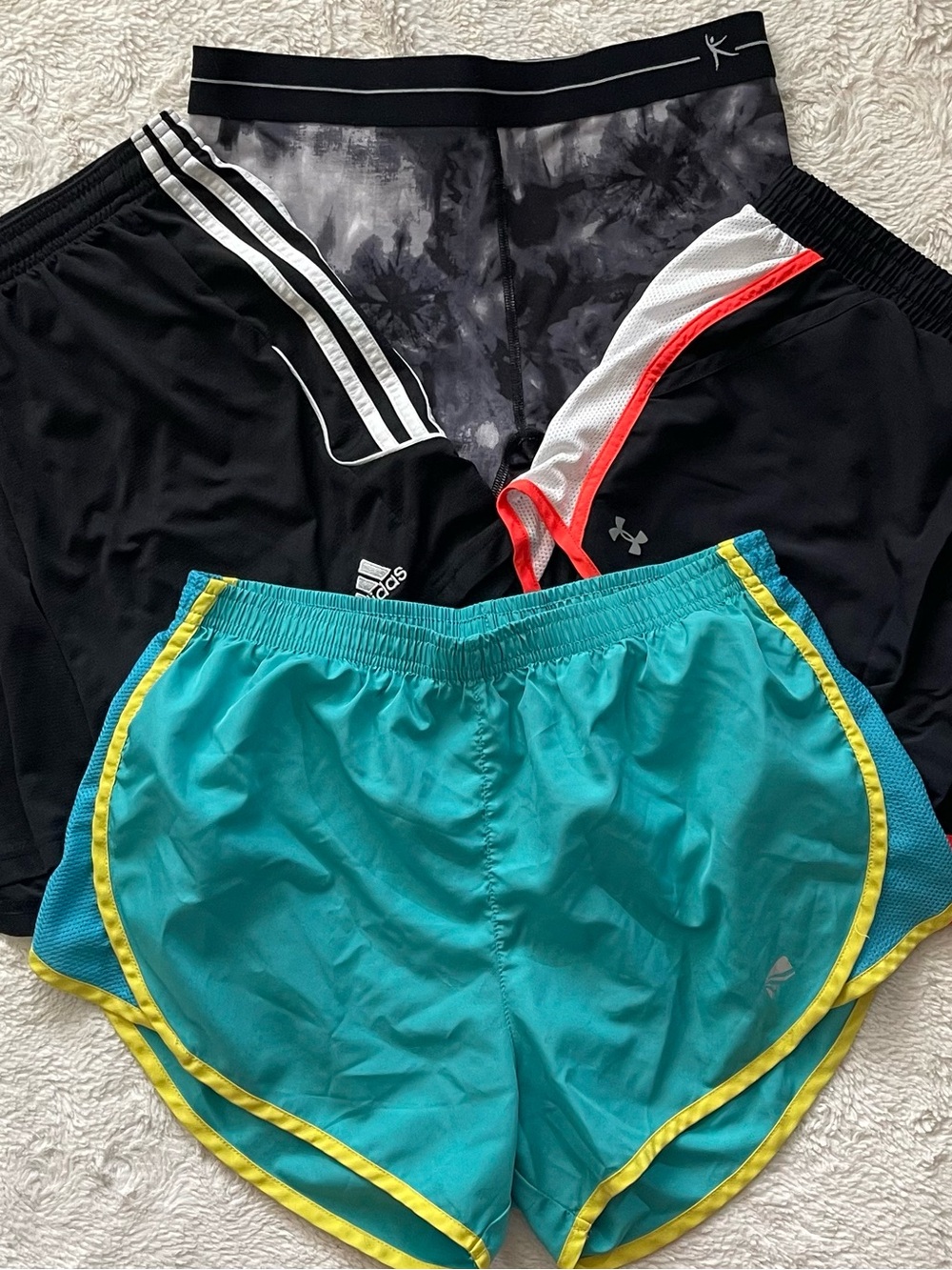 Under Armour Black Athletic Shorts — Women's Performance Running Shorts